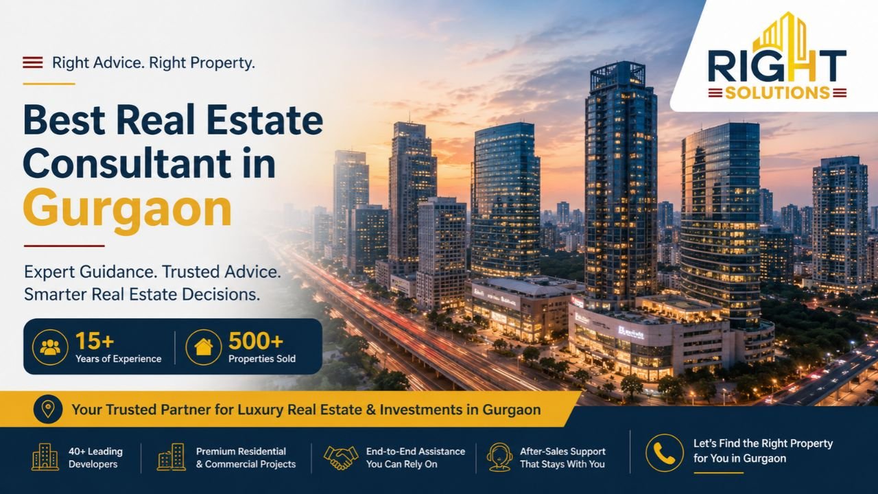 Best Real Estate Consultant in Gurgaon – Right Solutions