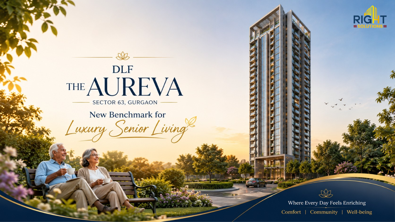 DLF The Aureva Sector 63 Gurgaon | New Benchmark for Luxury Senior Living