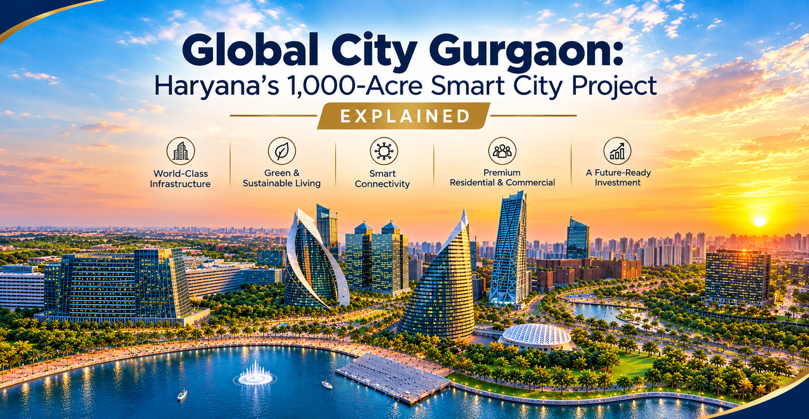 Global City Gurgaon: Haryana’s 1,000-Acre Smart City Project Explained