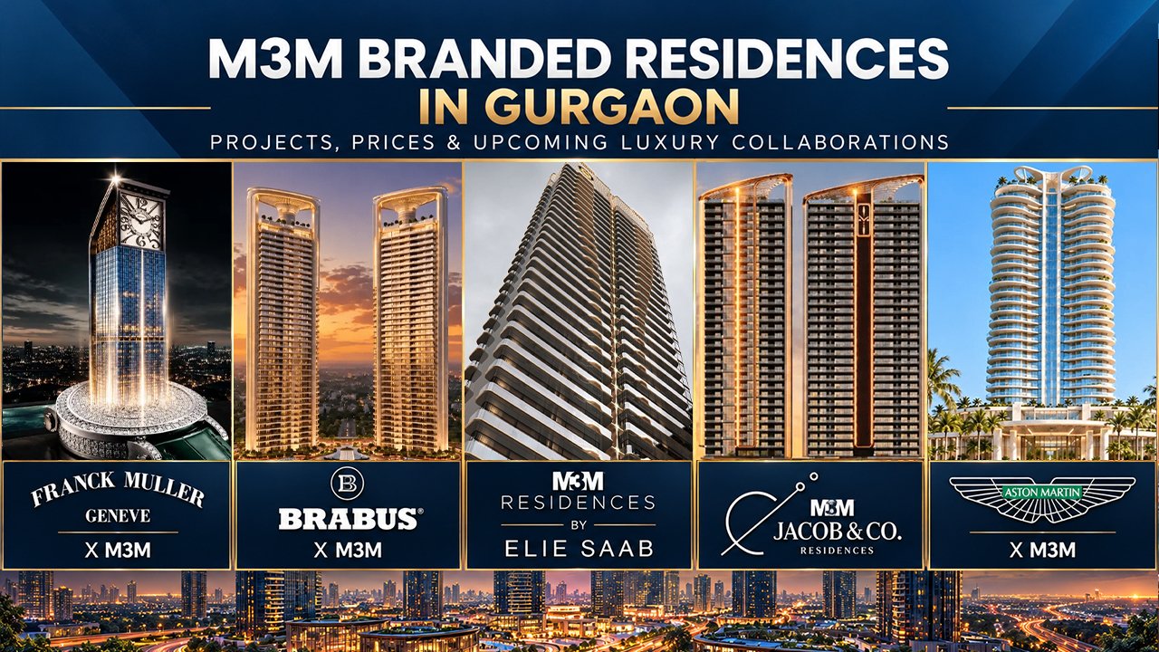 M3M Branded Residences in Gurgaon: Projects, Prices & Upcoming Luxury Collaborations