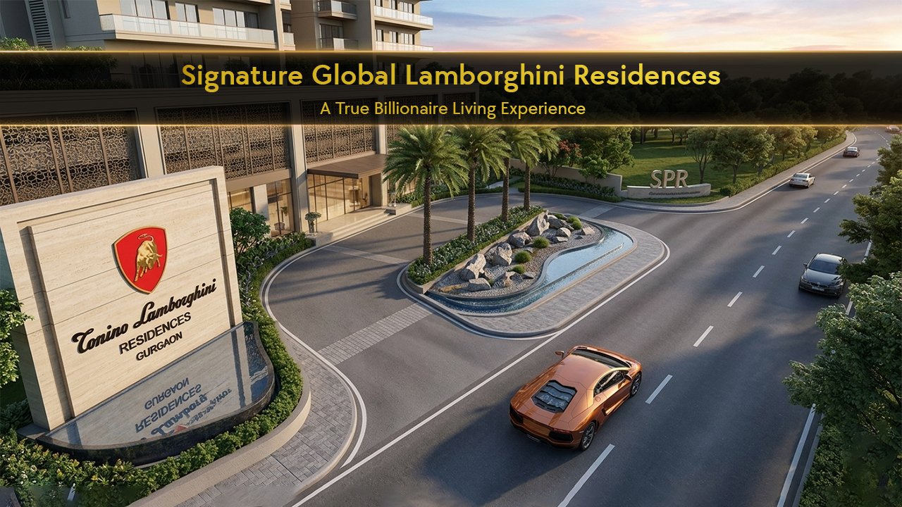 Signature Global Lamborghini Residences: A True Billionaire Living Experience