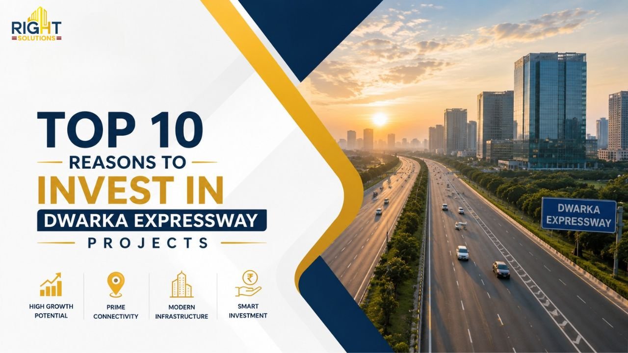 Top 10 Reasons to Invest in Dwarka Expressway Projects