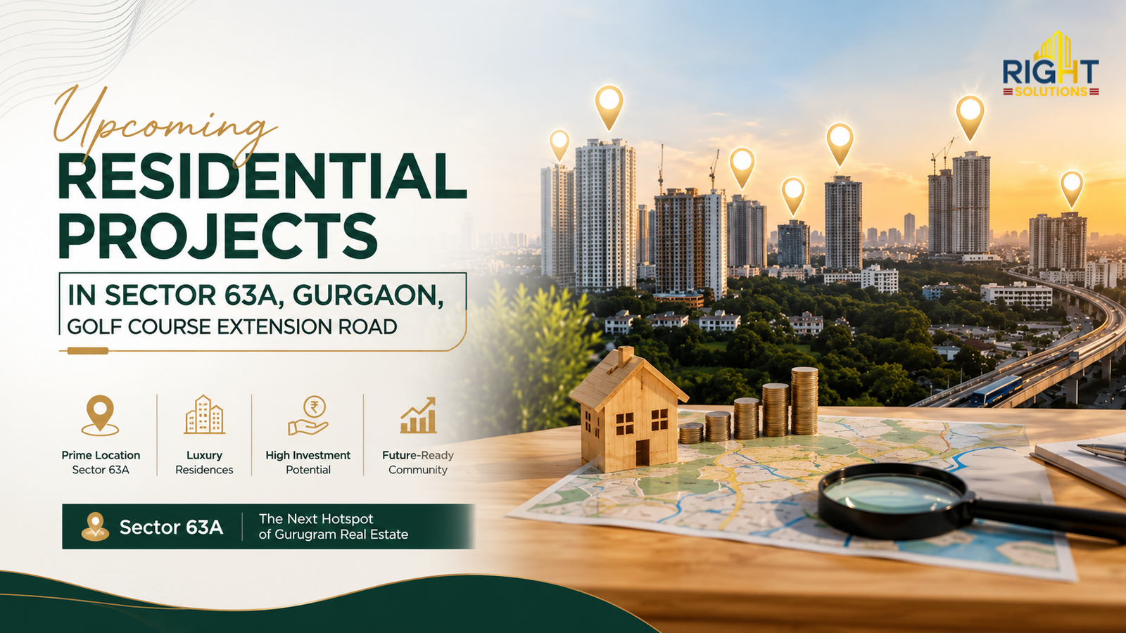 Upcoming Residential Projects in Sector 63A, Gurgaon, Golf Course Extension Road