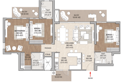 3 BHK