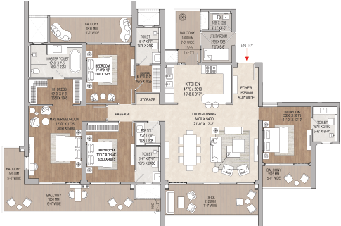 4.5 BHK