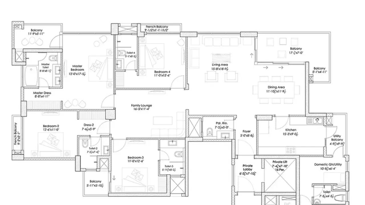 4 BHK