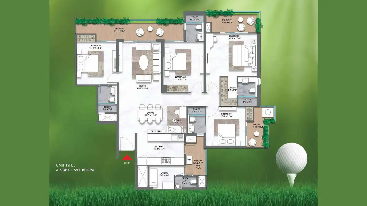 3.5 BHK