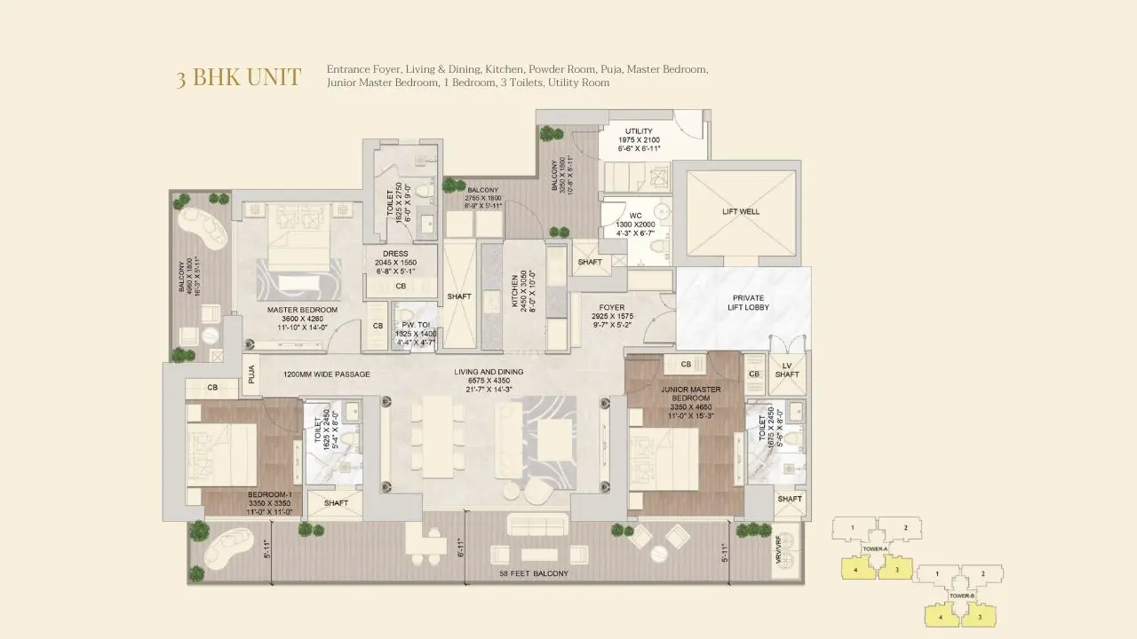 3 BHK