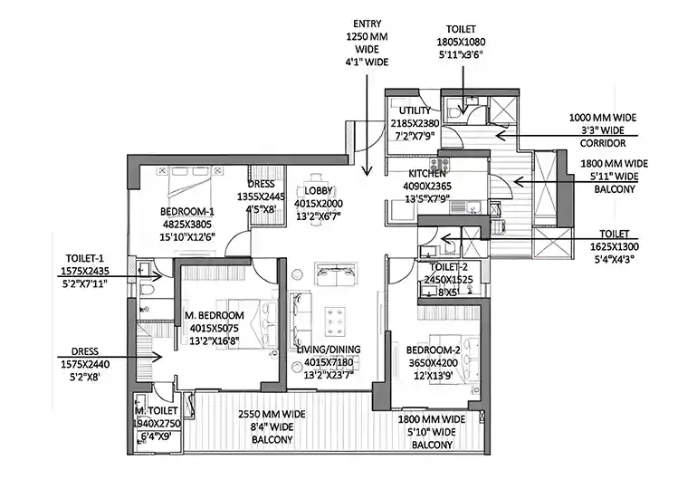 3 BHK