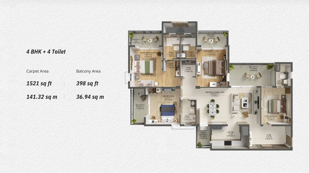 4 BHK