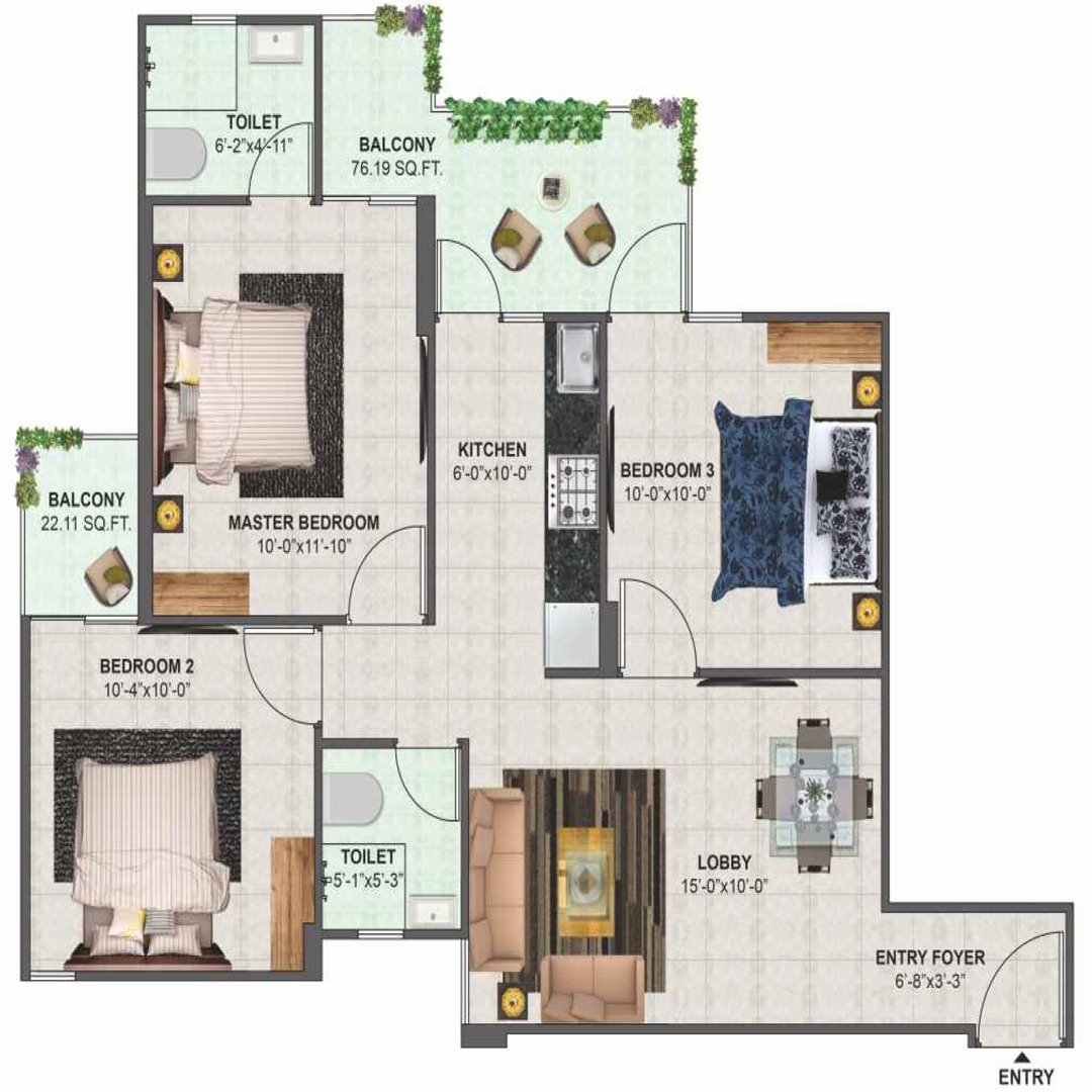 3 BHK