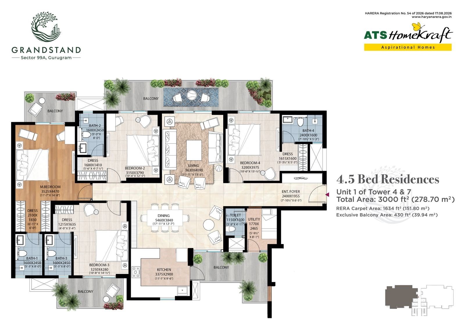 4.5 BHK