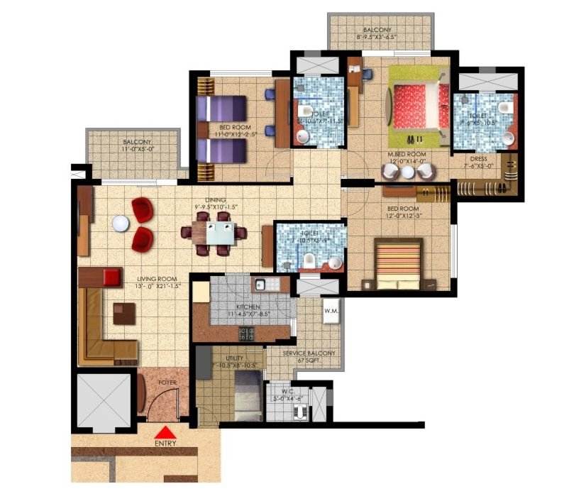 3 BHK