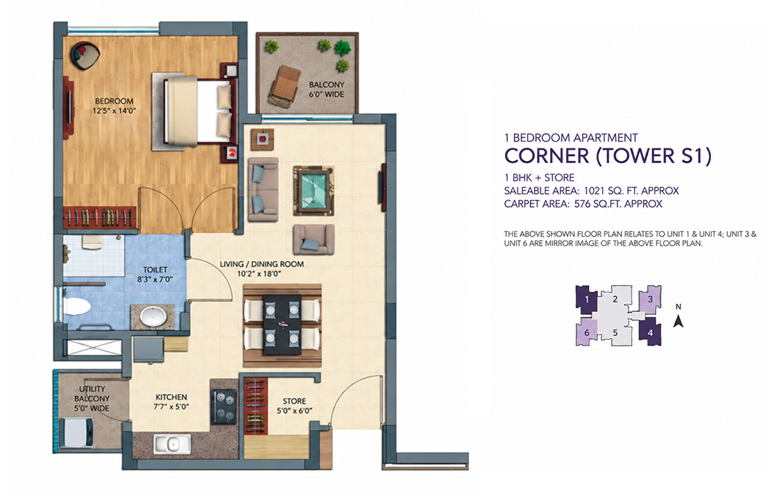 1 BHK