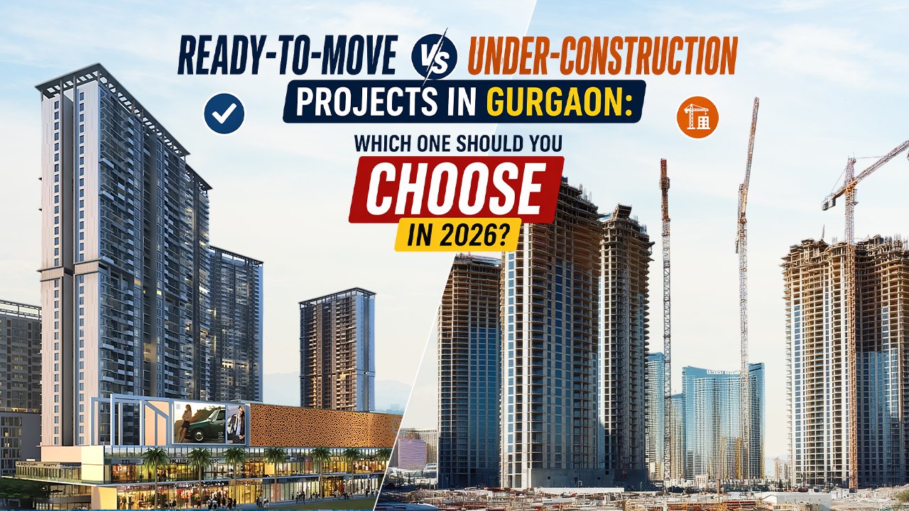 Ready to Move vs Under Construction Properties in Gurgaon