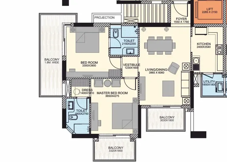 2 BHK