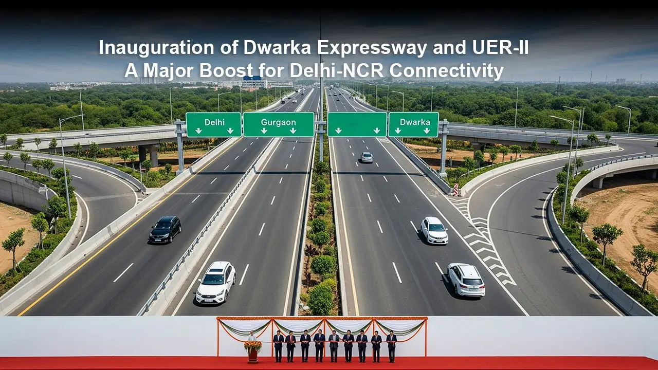 Inauguration of Dwarka Expressway and UER-II: A Major Boost for Delhi-NCR Connectivity