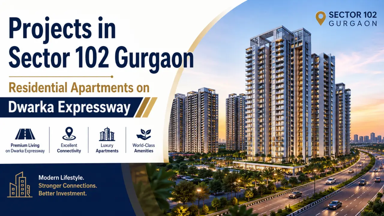 Projects in Sector 102 Gurgaon | Residential Apartments on Dwarka Expressway