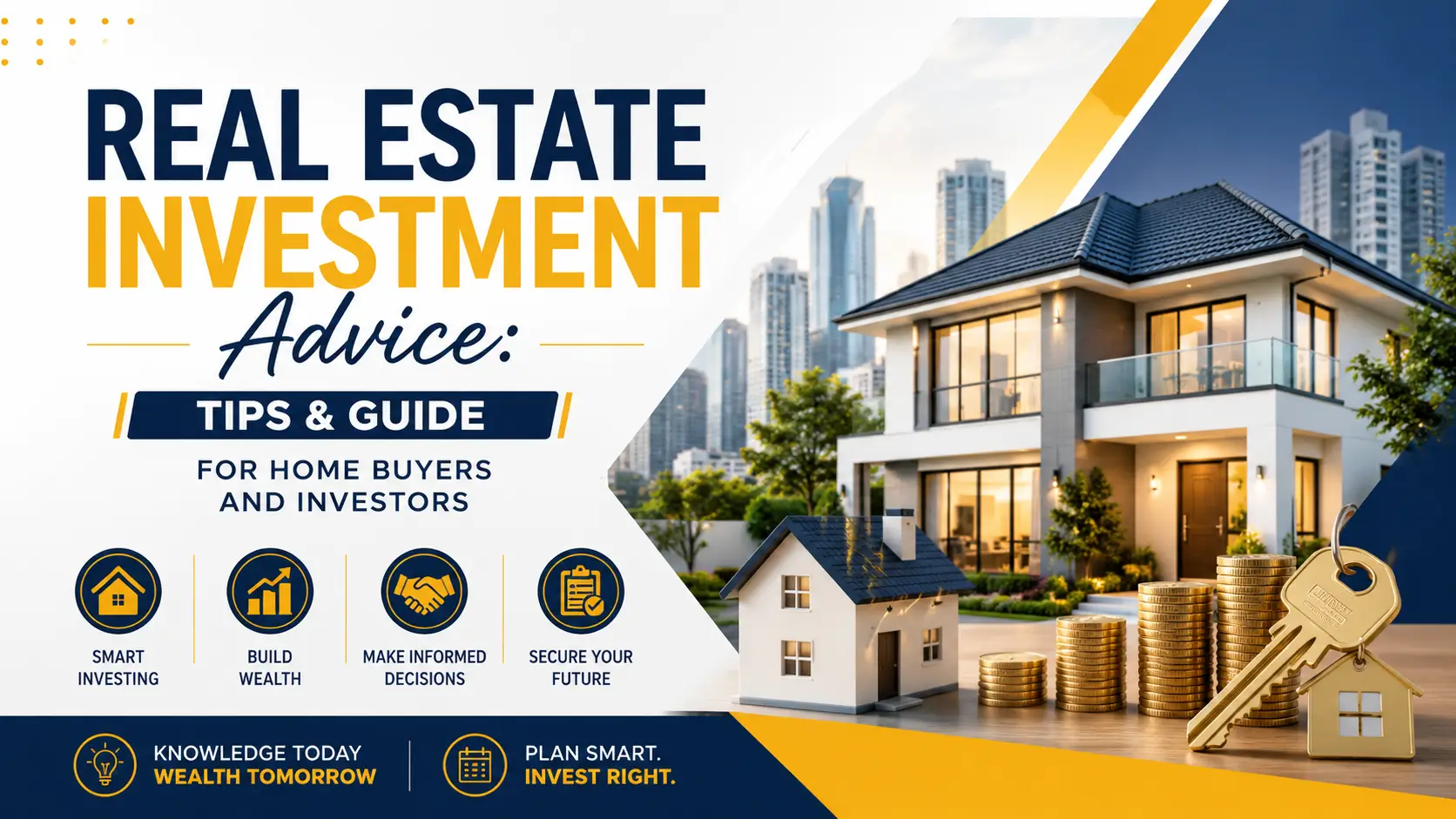 Real Estate Investment Advice: Tips & Guide for Home Buyers and Investors