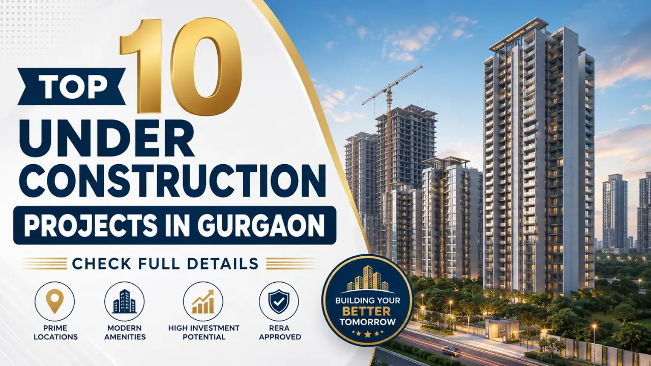 Top 10 Under Construction Projects in Gurgaon | Check Full Details
