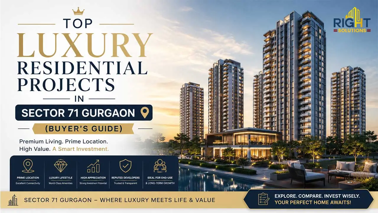 Top Luxury Residential Projects in Sector 71 Gurgaon (Buyer's Guide)