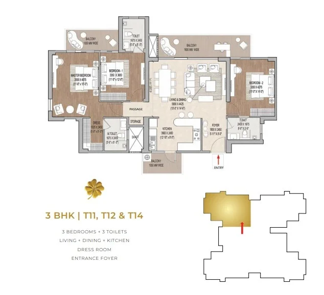 3 BHK