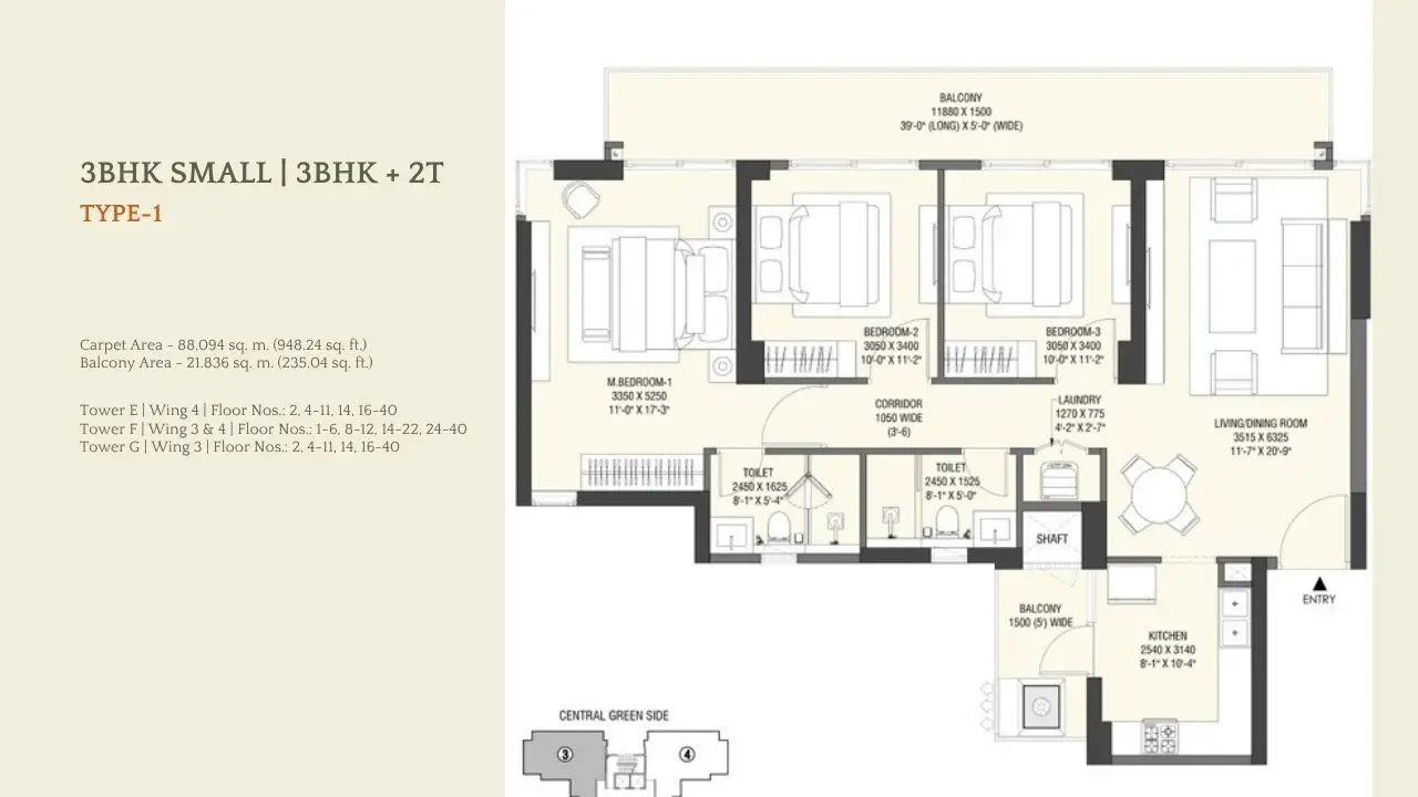 3 BHK
